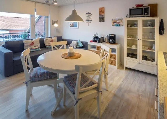 شقة Ferienwohnung-marie-norddeich-muschelweg نوردين